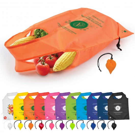 Logo Express Folding Shopping Bags